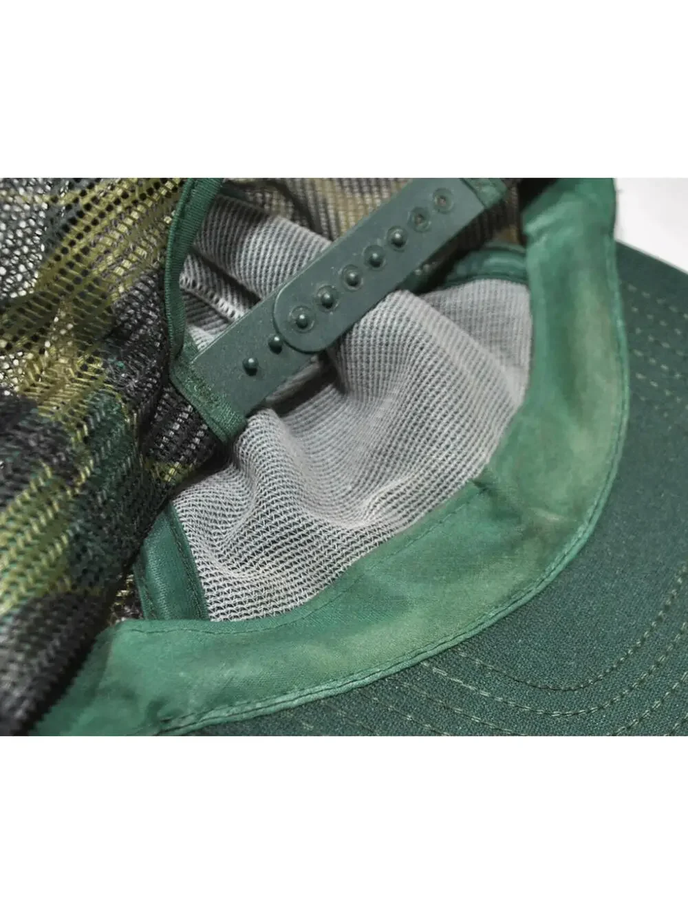 Vintage Buck Masters 90s Green Trucker Hunting Deer Snapback